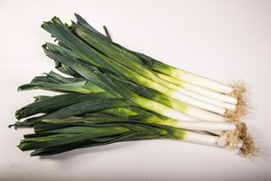 Concerned about gut health? Raw leeks, along with raw garlic and onions, are a source of prebiotics. Prebiotics are good for our beneficial gut bacteria. 