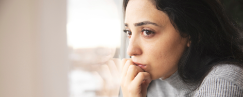 worried woman